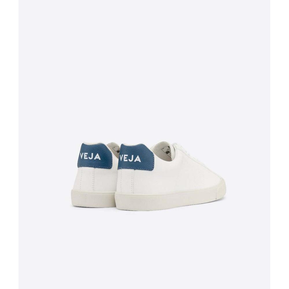 Veja ESPLAR CHROMEFREE Women's Sneakers White/Blue | CA 617ZUT